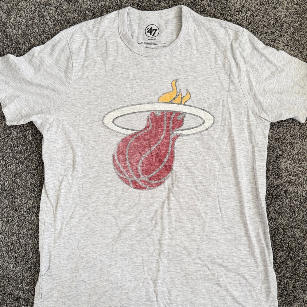47 Brand Light Gray Cotton Tee